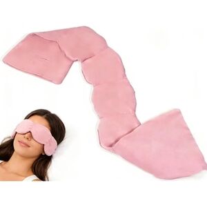 Gravity Weighted Eye Mask Pink